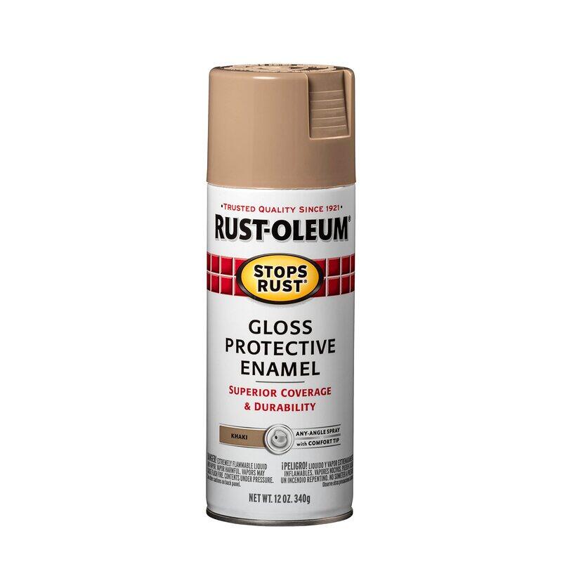 

Rust-Oleum Stops Rust Spray Paint 249032, 12oz, Khaki