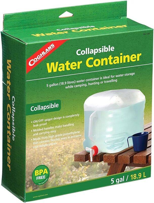 

Coghlans Collapsible Water Container