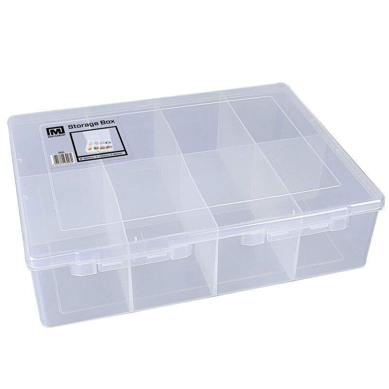 

Tactix 2 X Large 8 Compartment Storage Box, White