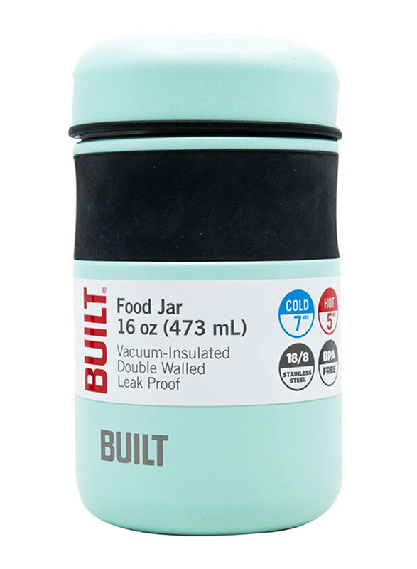 

Built Food Jar Food Container, 473ml, Mint Green