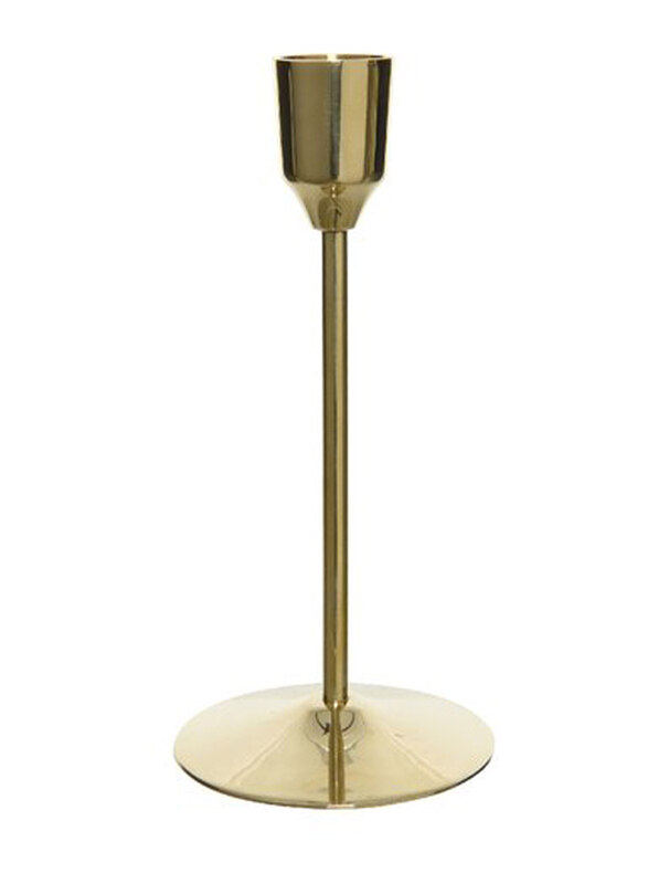 

Kaemingk Brass Candle Holder, Gold