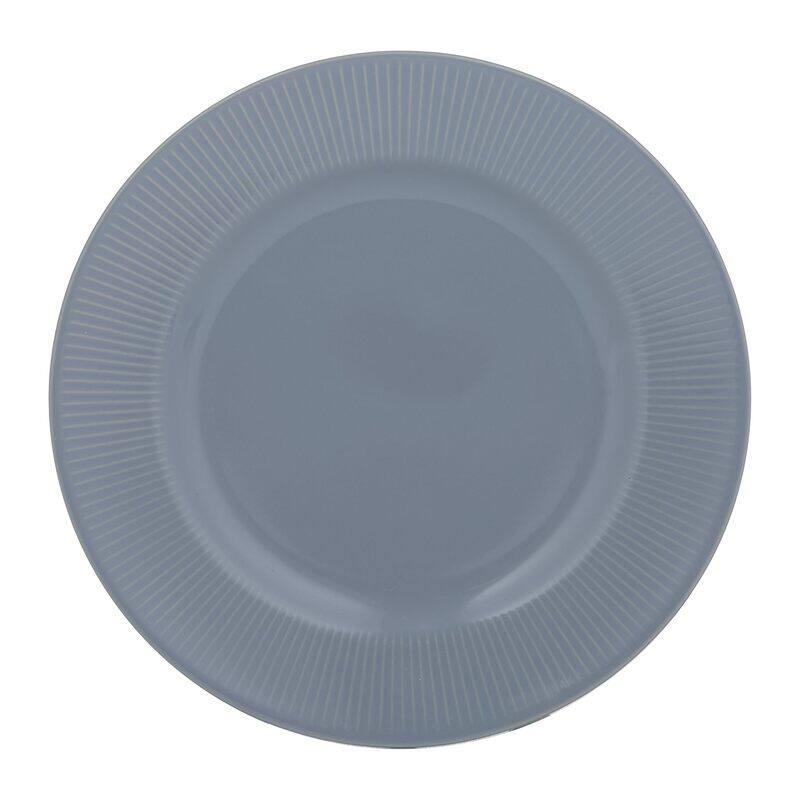 

Mason Cash Linear Dinner Plate, 2002.118, Blue