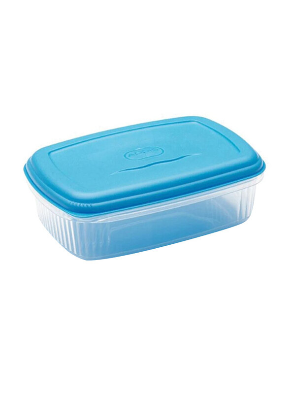 

Addis Plastic Seal Tight Rectangular Food Saver Container, 1.2 Liters, Clear