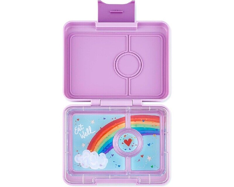 

Yumbox Snack 3-Compartment Snack Box purple