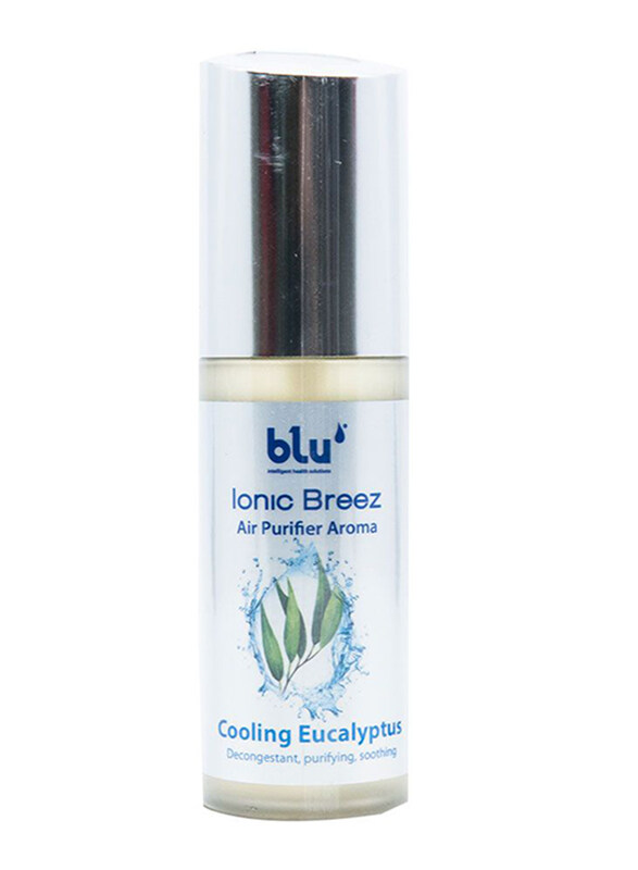 

Blu Ionic Breez Air Purifier Cooling Eucalyptus Aroma Oil, 100ml