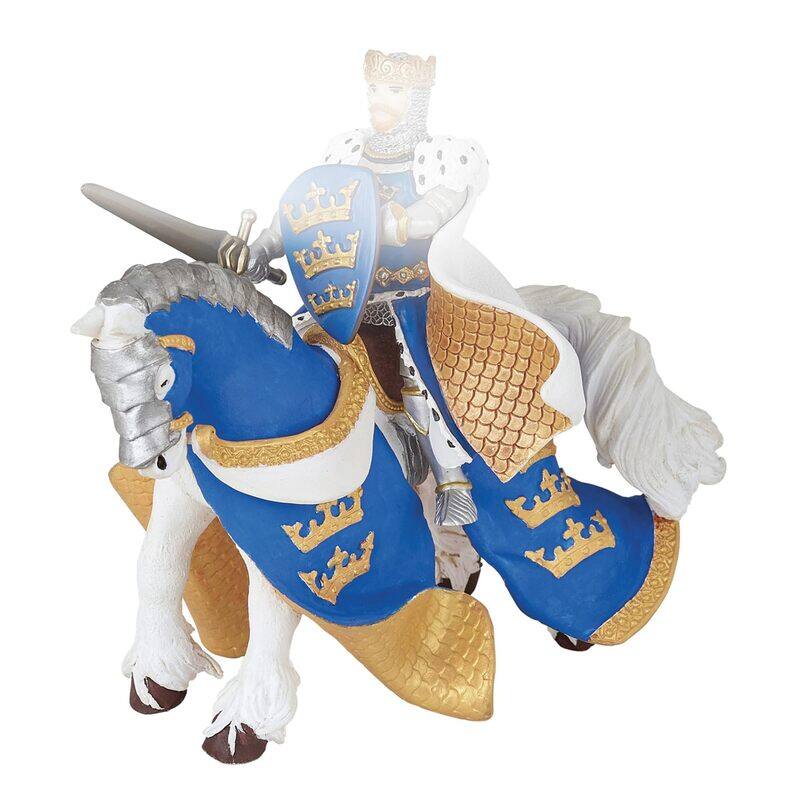 

Papo King Arthur Horse Medieval Fantasy Figurine, 1 Piece, 39952, Ages 3+