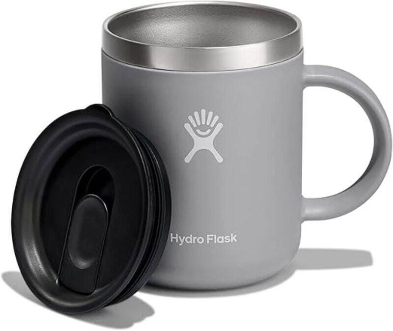 

Hydro Flask Double Walled Vacuum Insulated Stainless Steel 355 ml (12 Oz) Thermos Mug, BPA Free, Agave