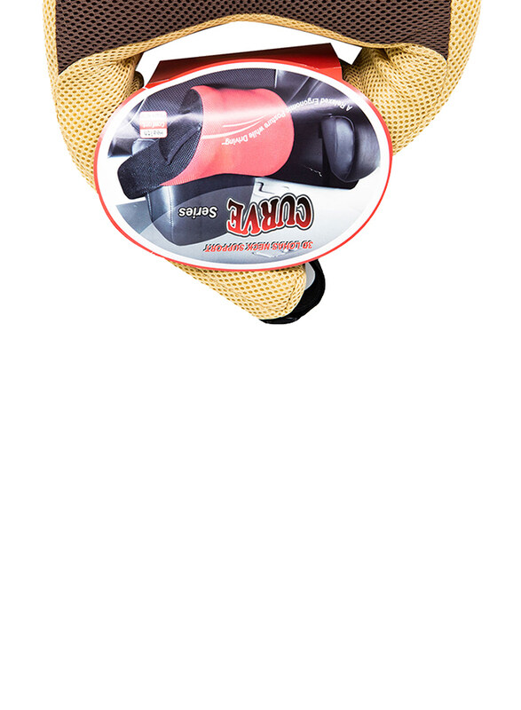 

3D Lohas Curve Series Neck Support, Beige