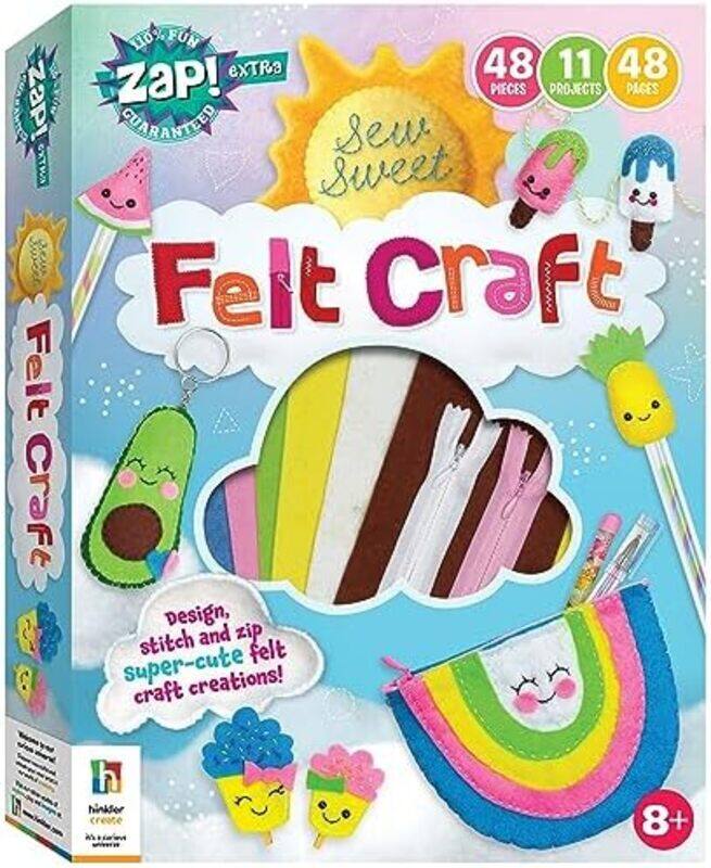 

Zap! Extra Sew Sweet Felt Craft, Hardcover Book, By: Kate Woods