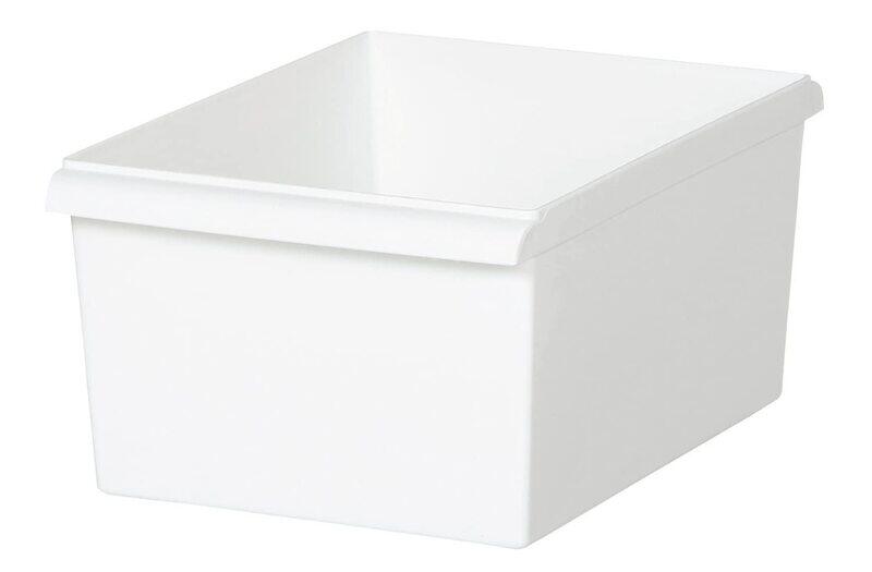 

Like It Slim Shallow Storage Container 190 x 273 x 130mm, White