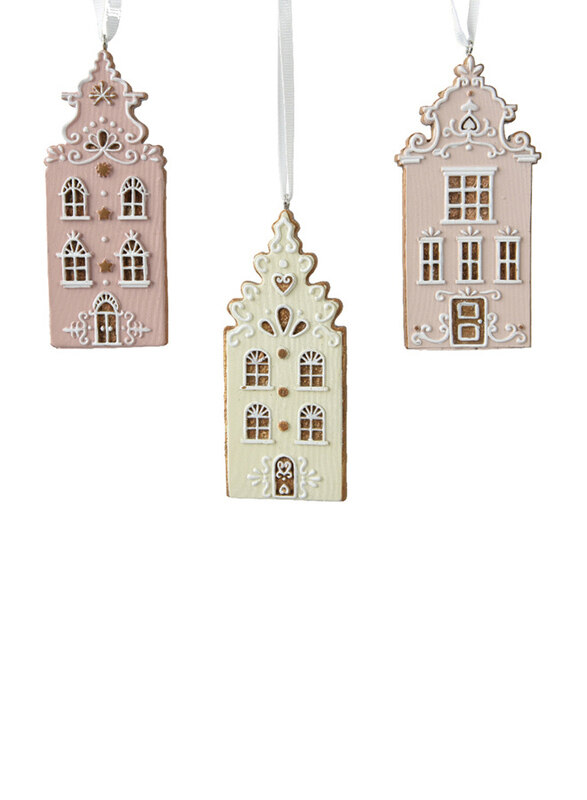 

Kaemingk Polyresin House, 3 Designs, Assorted 1 Piece, Pink