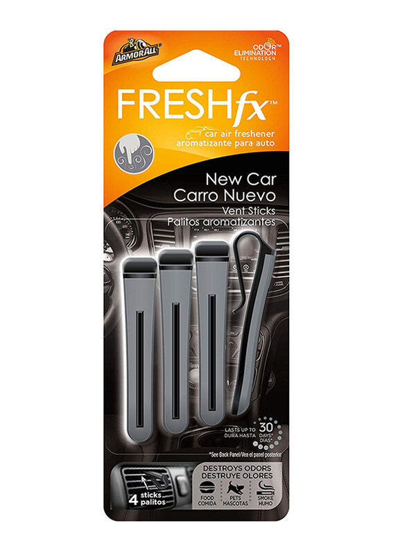 

Armor All Vent Stick New Car Carro Nuevo Air Freshner, 4 Sticks