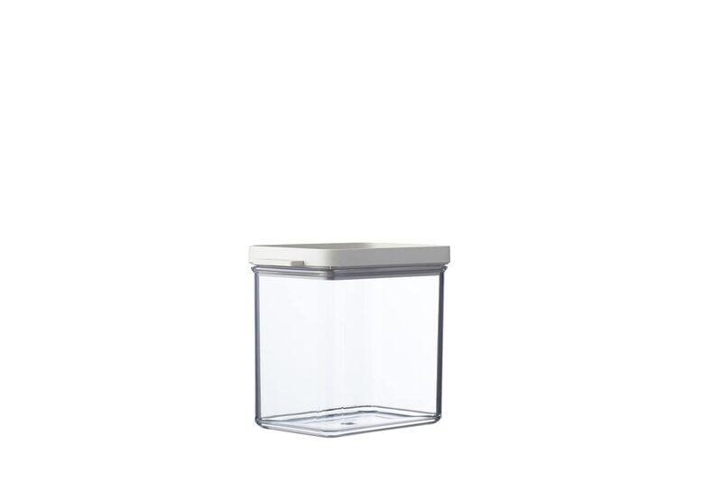 

Mepal Omnia Rectangular Storage Jar, 1100ml, Nordic White