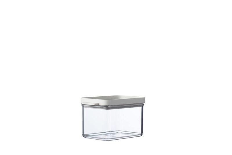 

Mepal Omnia Rectangular Storage Jar, 700ml, Nordic White