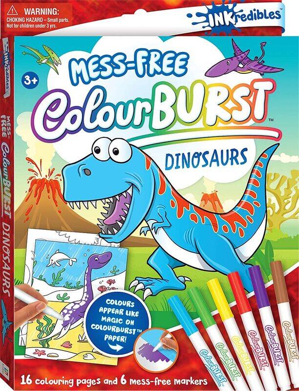 

Hinkler Inkredibles ColourBurst Dinosaurs Colouring Kit, Multicolour