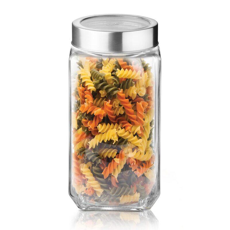 

Treo By Milton Cube Jar 1000 ml1PC Glassware, Clear