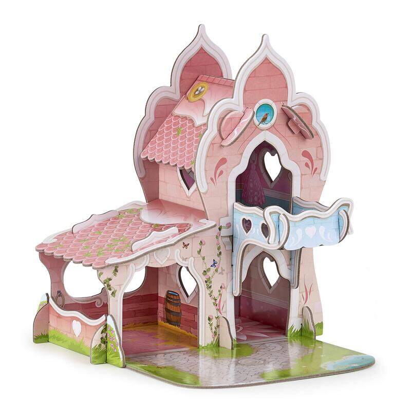 

Papo Cardboard Environment Mini Princess Castle, 33105, Ages 3+