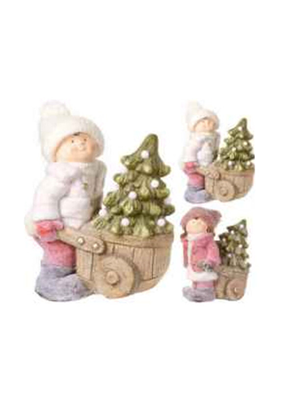 

Koopman Child With Xmas Tree, 43cm, Assorted Colour