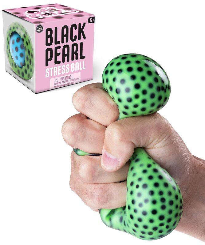 

Play Visions Black Pearl Stress Ball, Multicolour, Ages 5+ Years