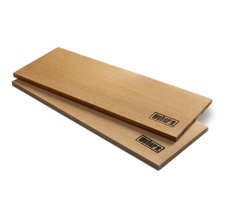 

Weber Western Red Cedar Wood Planks, 30 x 15 x 1cm, 17522, Brown