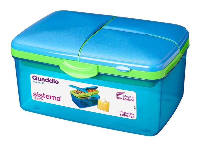 

Sistema Slimline Quaddie Coloured 2L Blue