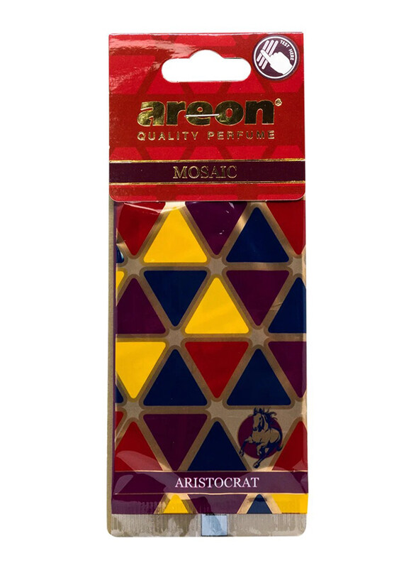 

Areon Mosaic Vent Platinum Aristocrat Car Perfume, Multicolour