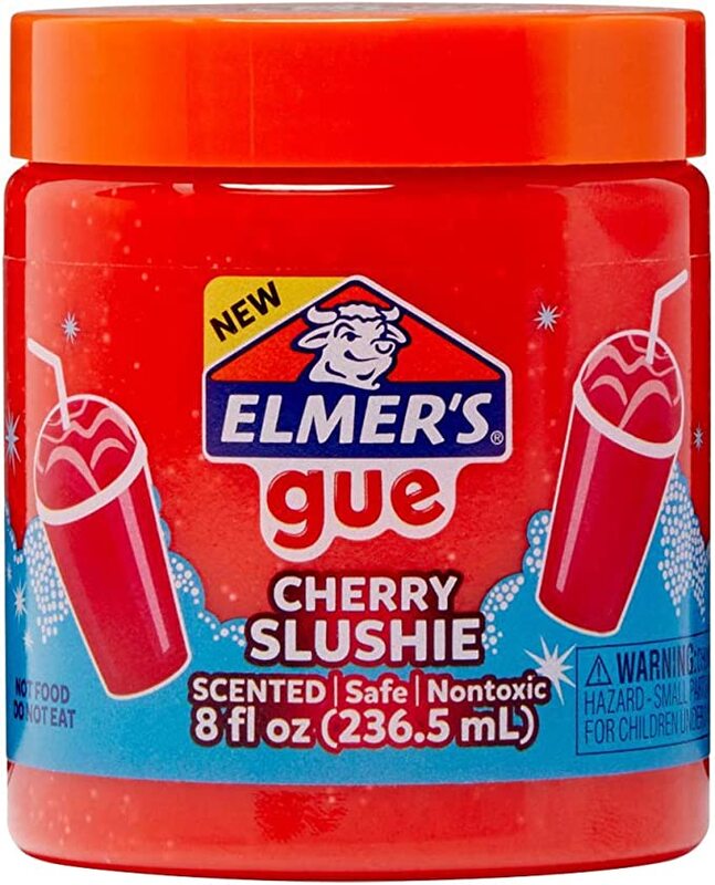 Elmer's Gue Cherry Red Slushie Premade Gue Slime 236.5ML