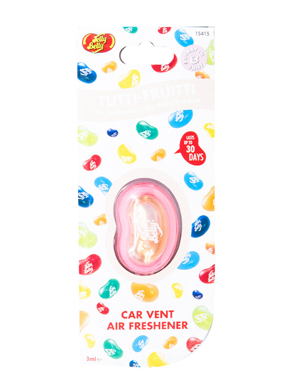 

Jelly Belly Tutti Fruitti Car Vent Air Freshener, 3ml