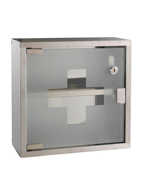 

Homesmiths Medicine Box, 30 x 30 x 12cm, Silver