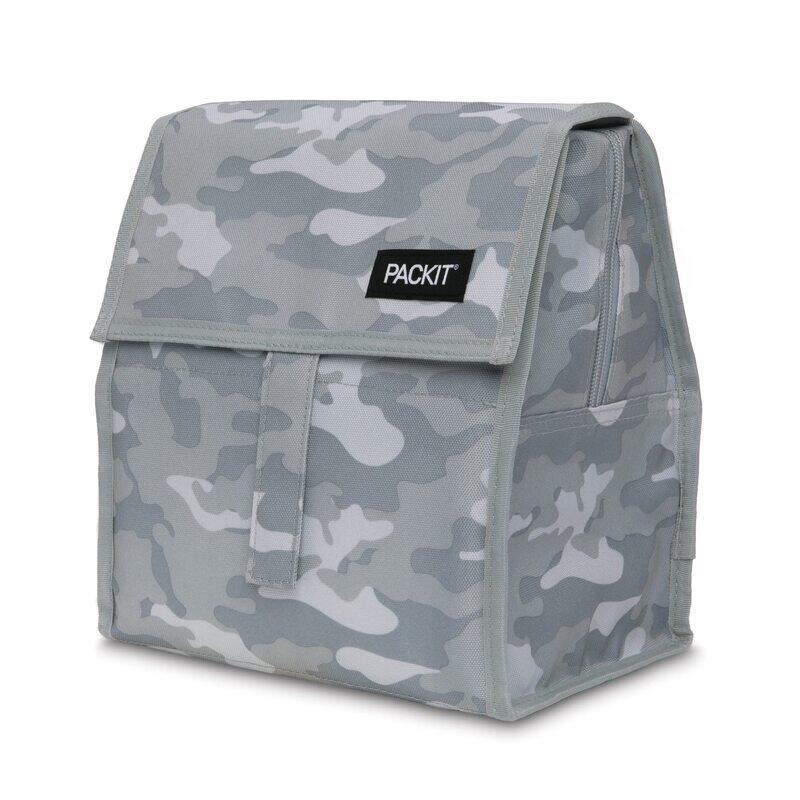 

Packit Freezable Lunch Bag, 5.7L, Tonal Camo Grey