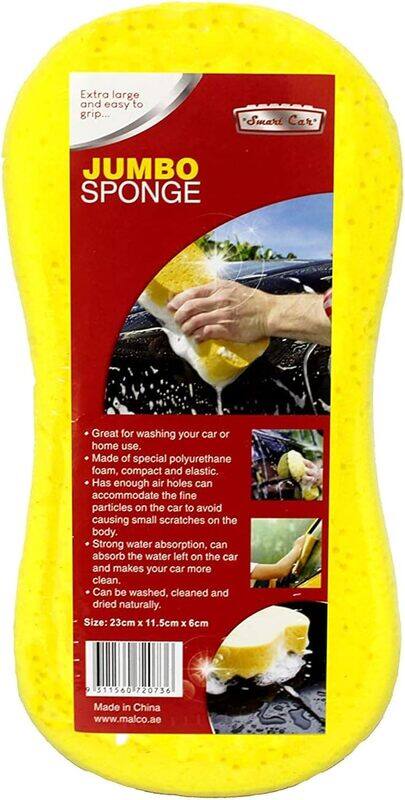 

Smart Car Jumbo Sponge, Yellow