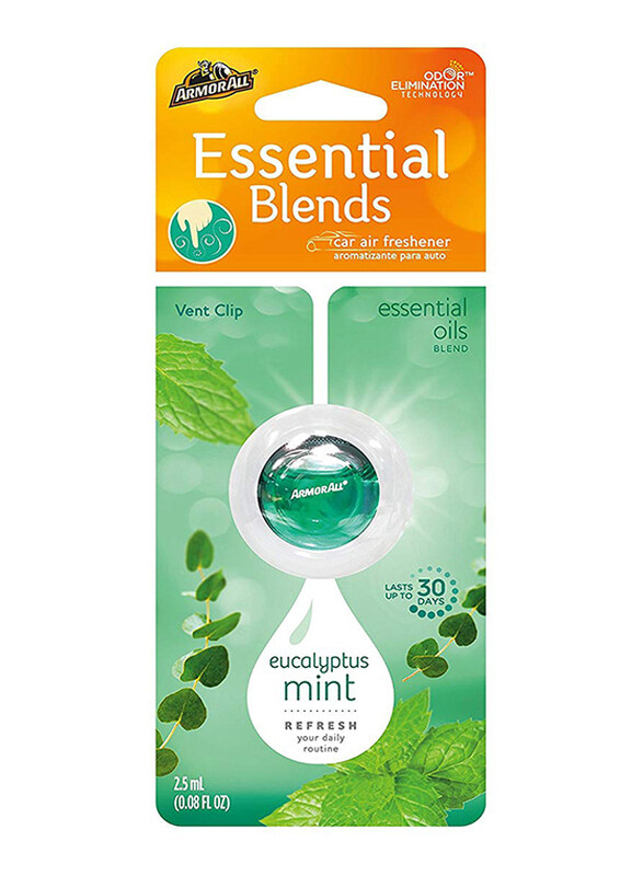 

Armor All Eucalyptus Vent Air Freshener, 2.5ml