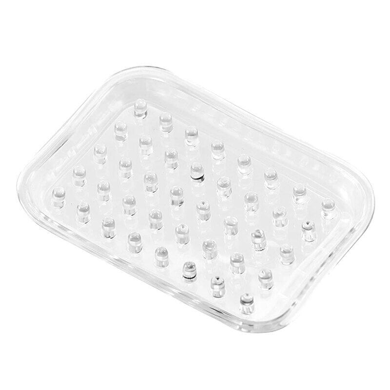 

Clear Acrylic Soap Dispenser, 12 x 9 x 2cm, Clear