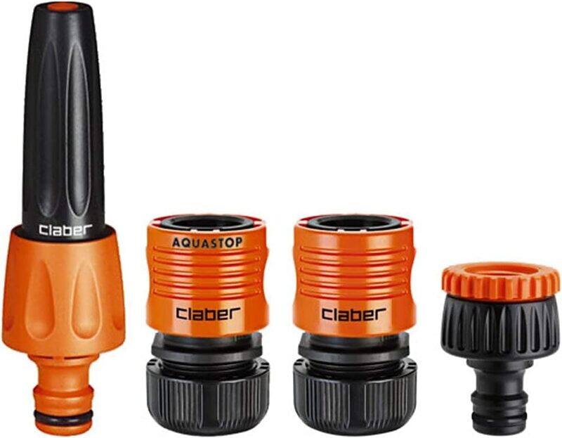 

Claber 8802 Starter Set, Black/Orange