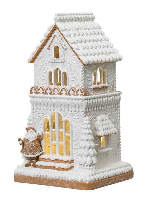 

Kaemingk Polyresin House, 46.5cm, 1 Piece White