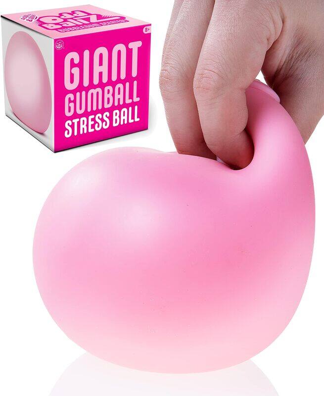 

Play Visions Giant Gumball Stress Ball, Pink, Ages 8+ Years