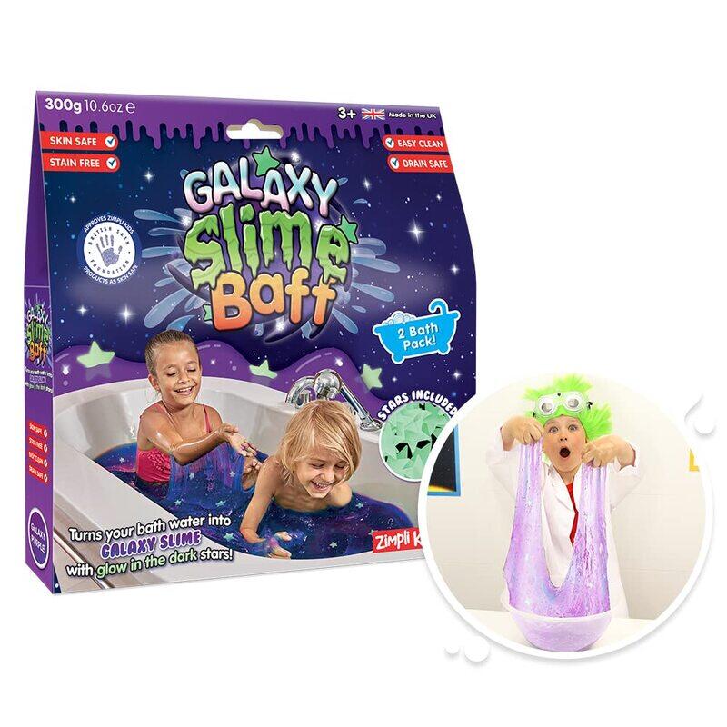 

Zimpli Kids Store Galaxy 10 Slime Baff, Multicolour, Age 3+ Years