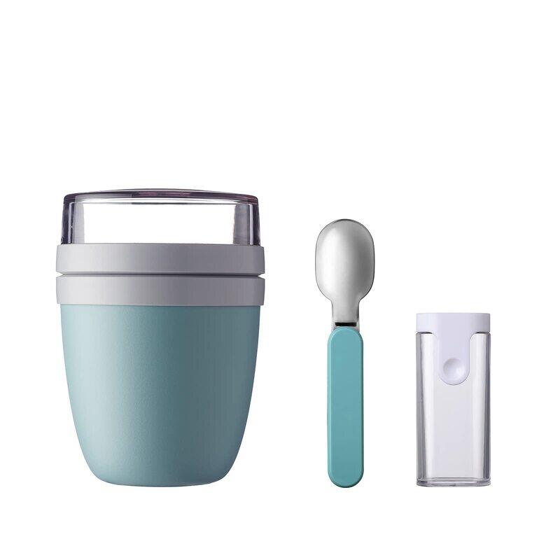 

Mepal Ellipse Lunchpot Set + Foldable Spoon, Nordic Green