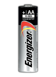 Energizer Max Power Seal AA Batteries, (4+2 Free) 6 Pieces, Black/Silver