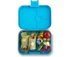 Yumbox Panino 4-Compartment Leakproof Bento Box Blue