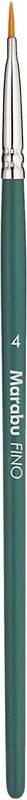

Marabu Fino flat Paint Brush, Gr.4, Green
