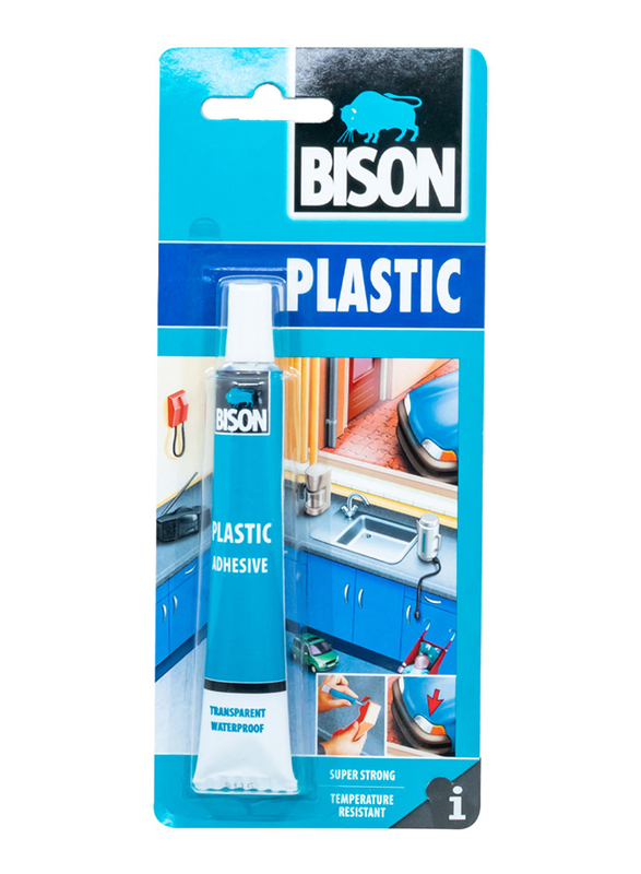 Bison Plastic Card Adhesive, 25ml, Clear