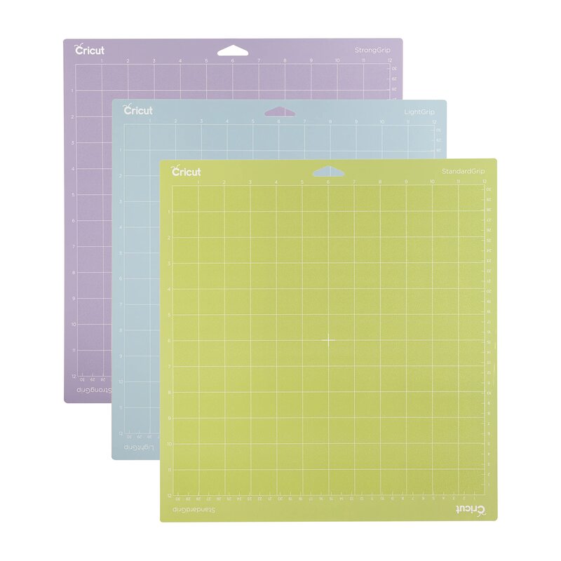 

Cricut Cutting Mat, 3 Pieces, Multicolour