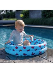 Swim Essentials  Crab Printed inflatable Baby Pool 60 cm diameter  - Dual rings Suitable for Age +3