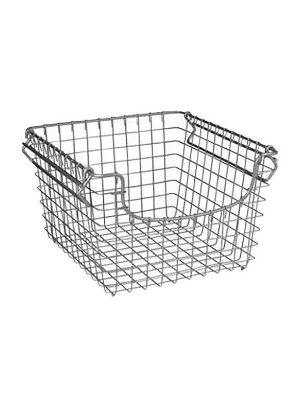 

Spectrum Diversified Scoop Stackable Basket, Silver