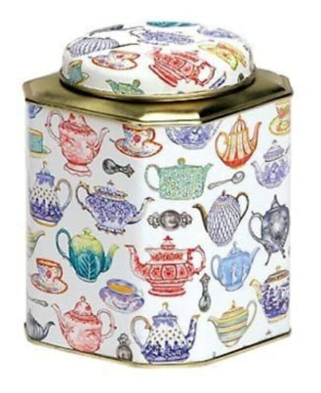 

Emma Bridgewater Teapot Corner Cut Dome Caddy, 1.52L, Multicolour