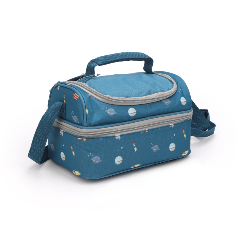 Little AI Cosmic explorer double-decker lunch bag