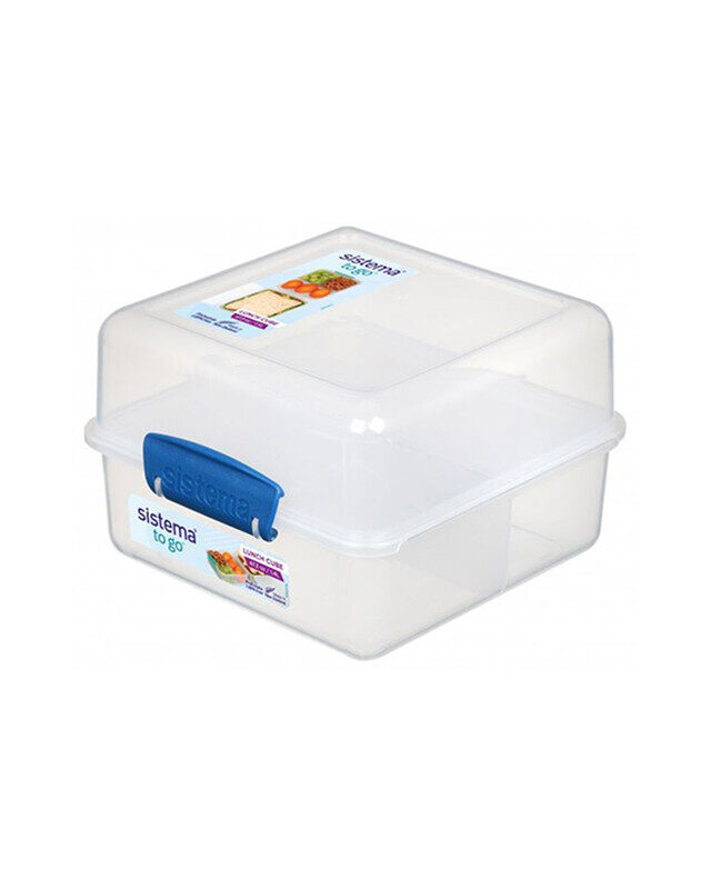 

Sistema Lunch Cube Ocean Blue To Go, 1.4L, Clear