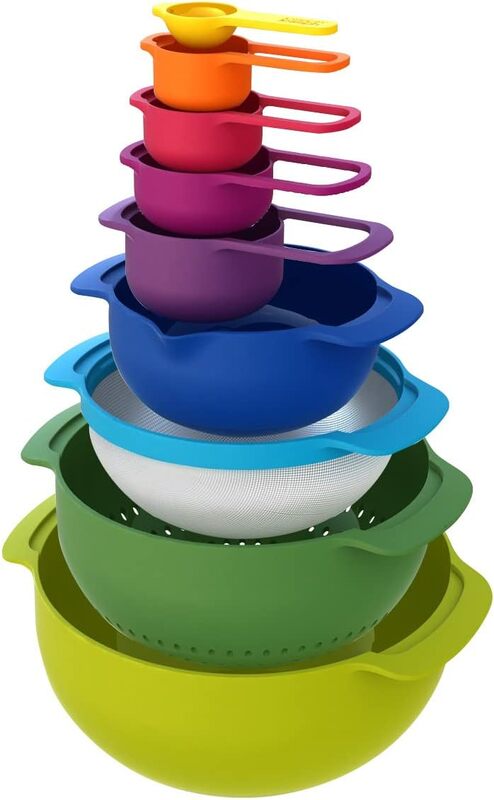 Joseph Joseph Nest 9 Plus 9-piece food preparation set -Multi-Color