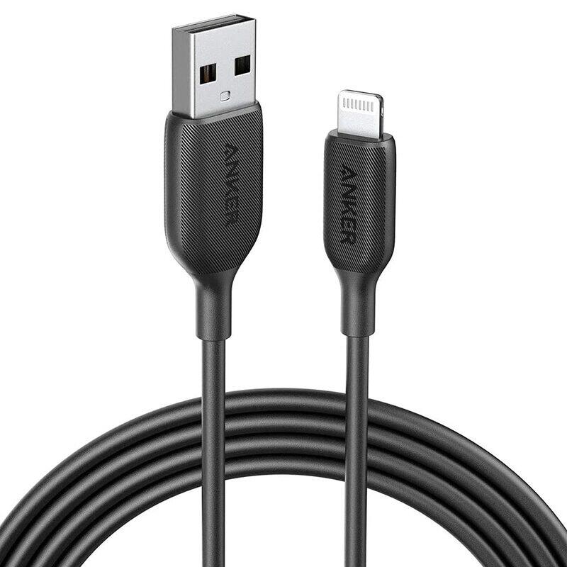 

Anker 3-Feet Powerline III Lightning Cable, High Speed USB Type A to Lightning for Apple Devices, Black